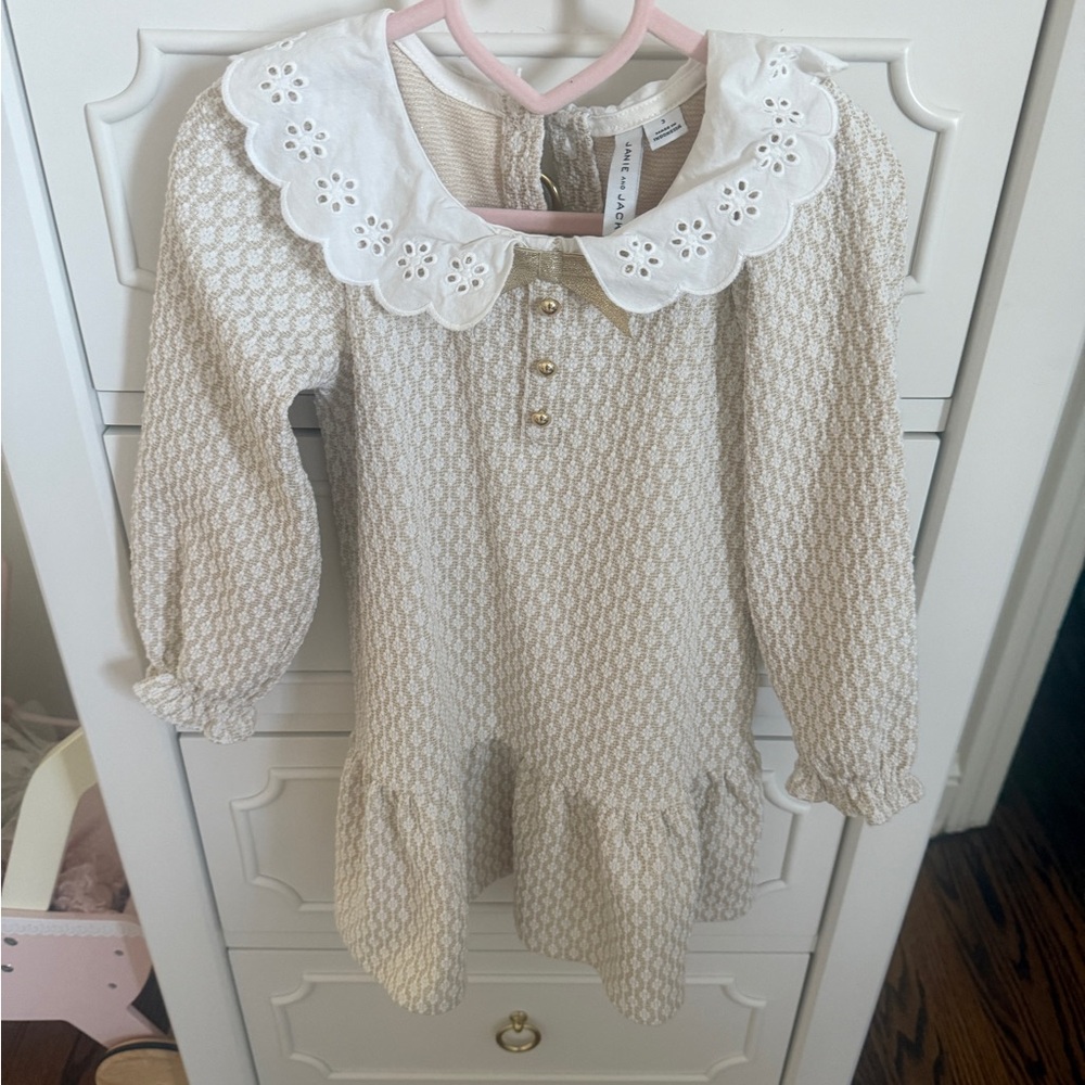 Janie and Jack Sparkle Jacquard Dress